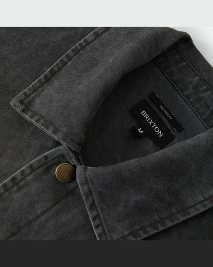 BRIXTON PAINTERS JACKET - WASHED BLACK
