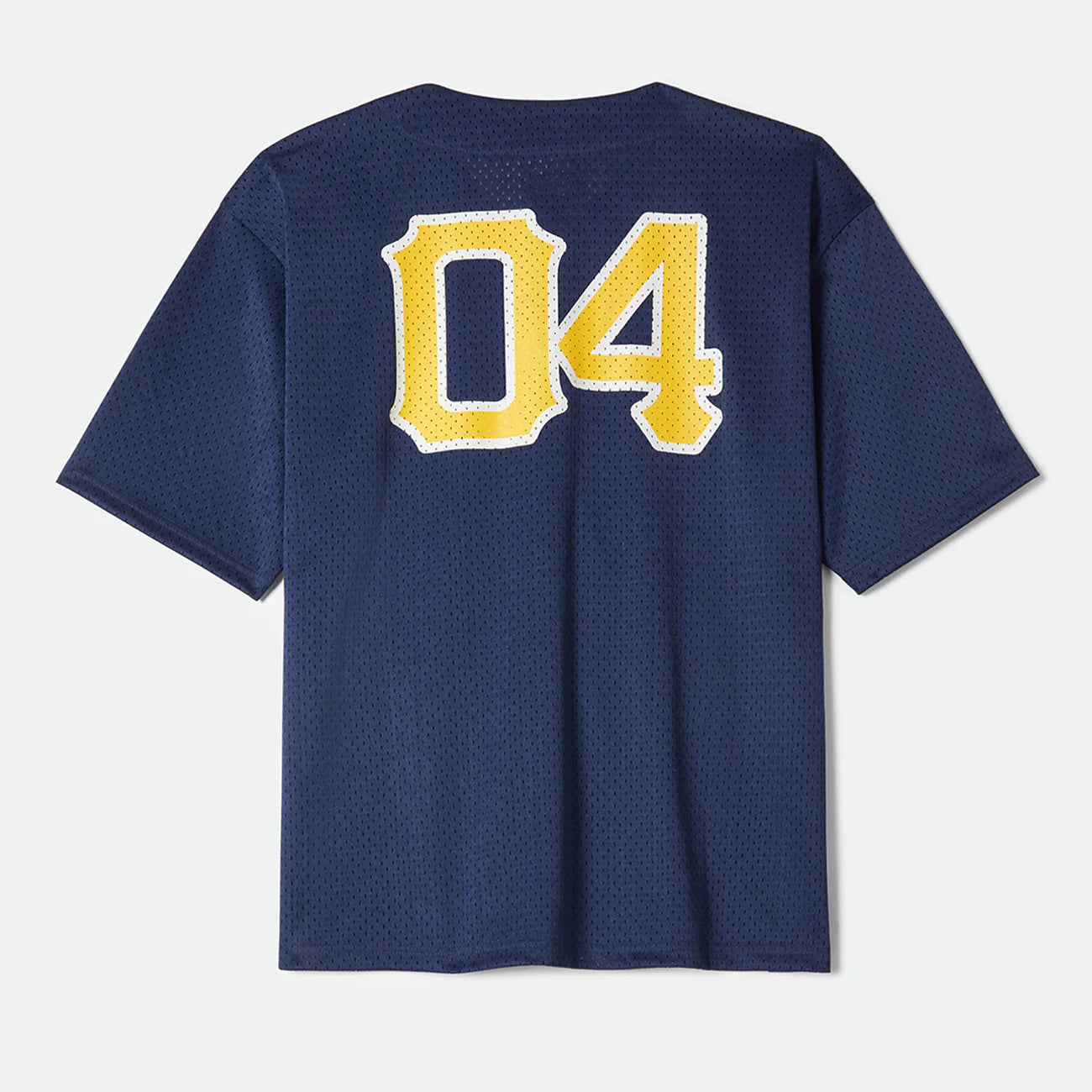 BRIXTON THE BRIXTON MESH BASEBALL JERSEY - WASHED NAVY ブリクストン メッシュベースボールジャージ