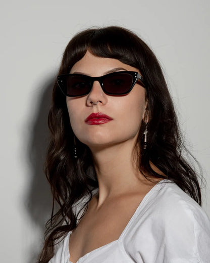 DECADE eyewear SOFIA 50s GROSS BLACK / BROWN