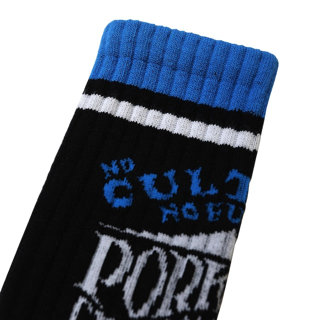 PORKCHOP GARAGE SUPPLY WAVE LOGO SOX ポークチョップガレージサプライ ウェーブロゴ ソックス