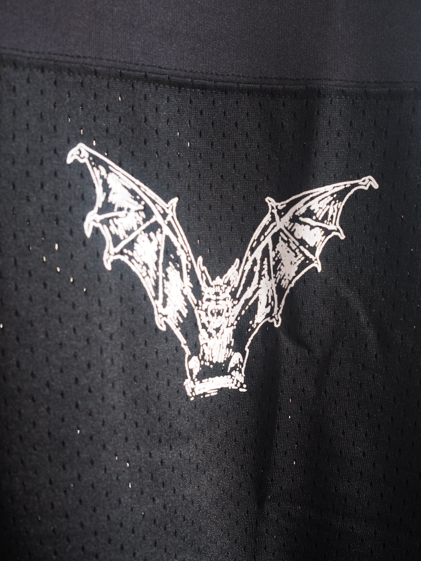 BRIXTON BAGGY MESH PRACTICE JERSEY - BLACK/WHITE CHIPPA ブリクストン バギーメッシュジャージ