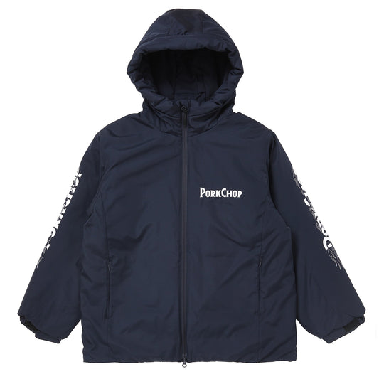 PORKCHOP GARAGE SUPPLY BURNING LOGO HOODED JKT