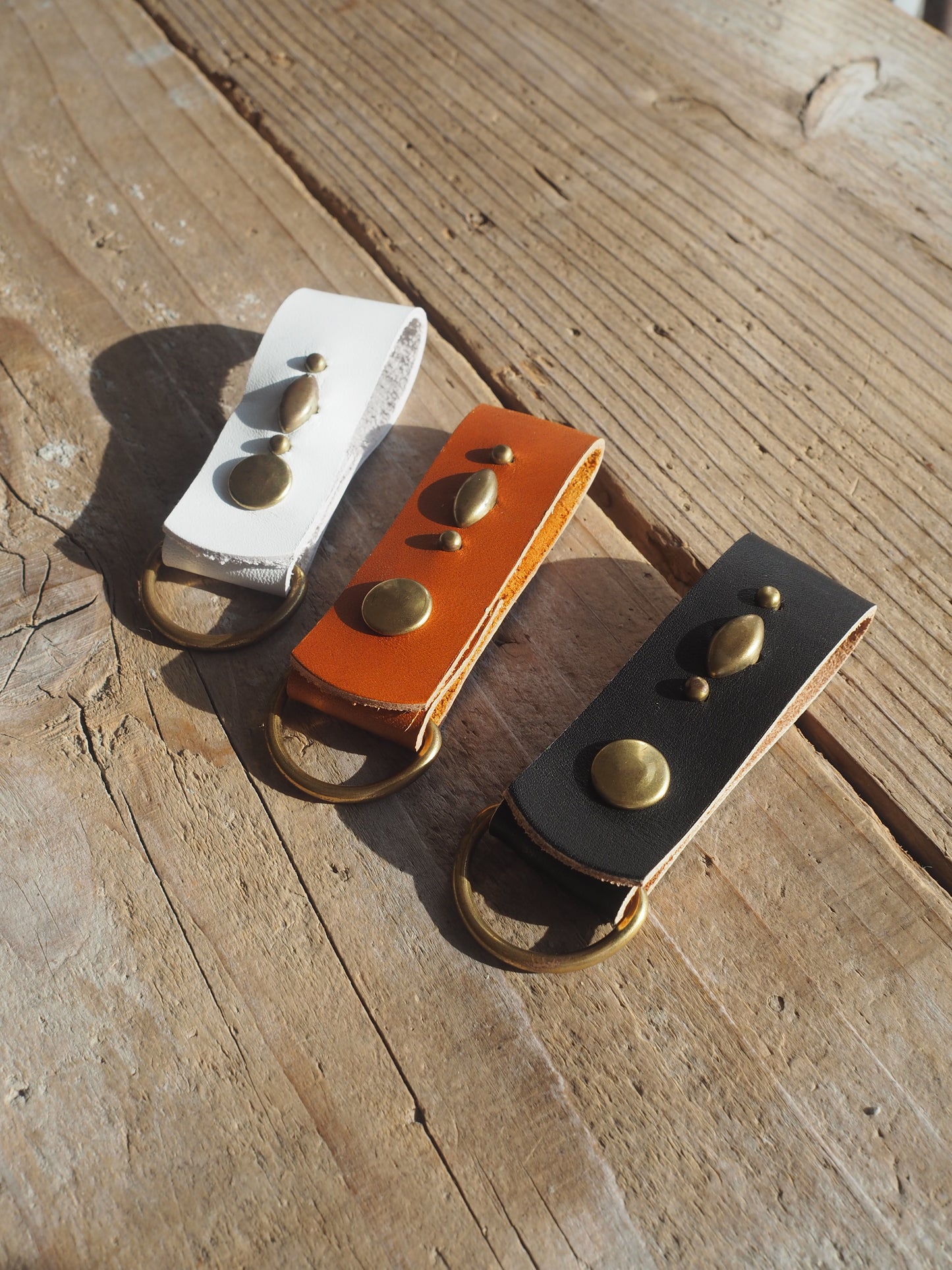 RALLY FACTORY leather loop key holder　ラリーファクトリー　レザーループキーホルダー