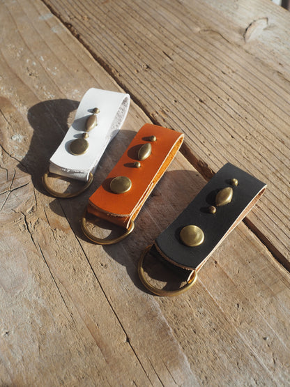 RALLY FACTORY leather loop key holder　ラリーファクトリー　レザーループキーホルダー