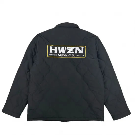 HWZN.MFG.CO.  Box logo quilting jacket　ハウゼン　ボックスロゴ　キルティングジャケット