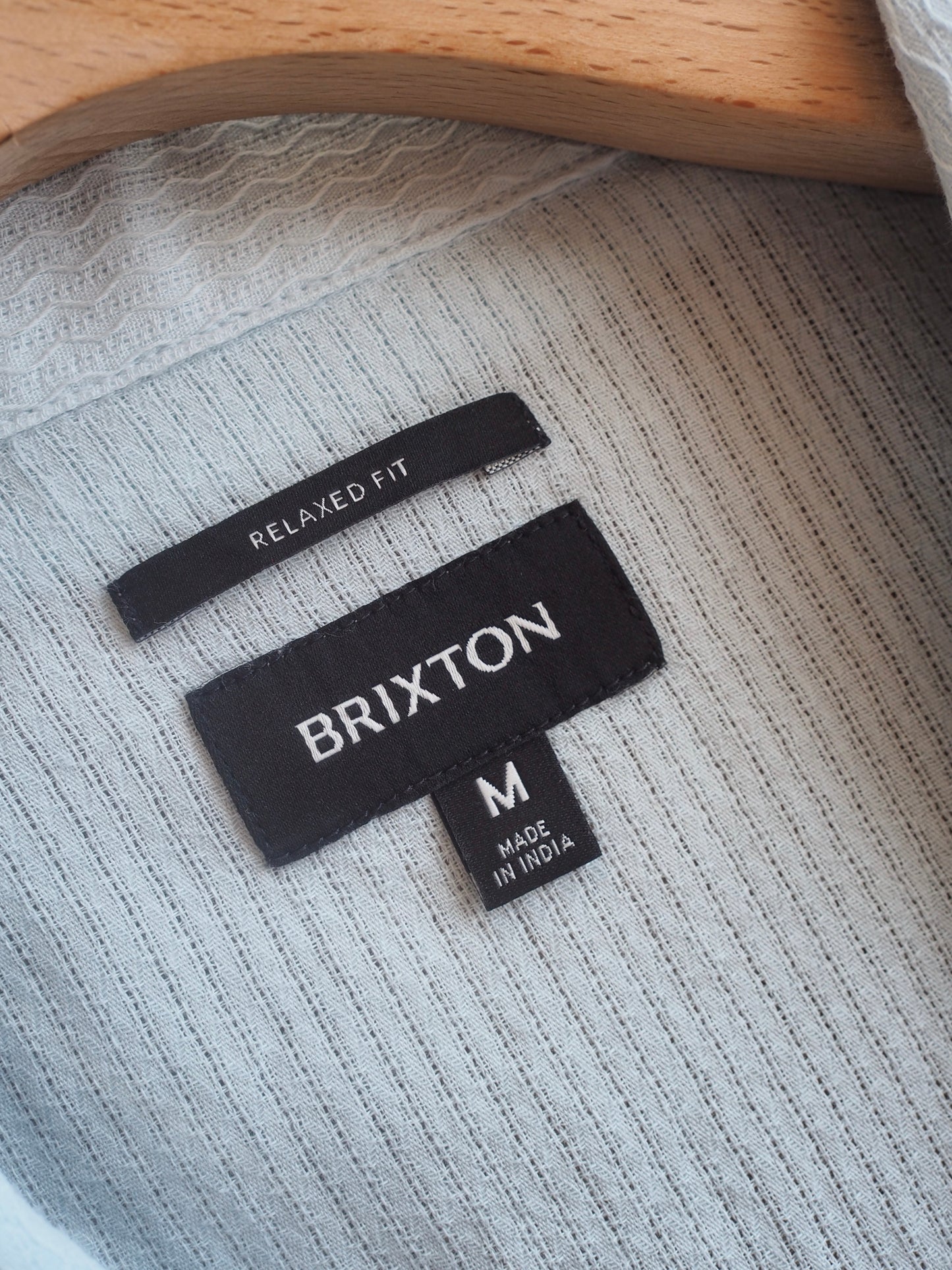 BRIXTON THE VINTAGE S/S WVN BLUE AURA ブリクストン ビンテージ ショートスリーブシャツが