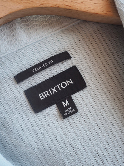 BRIXTON THE VINTAGE S/S WVN BLUE AURA ブリクストン ビンテージ ショートスリーブシャツが