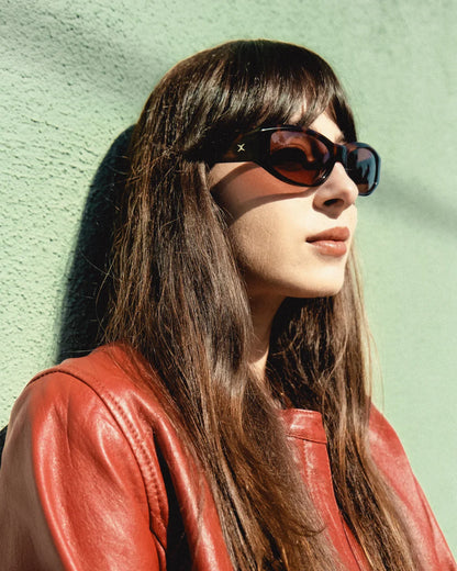 DECADE eyewear MARLI 90s GLOSS TORTOISE / BROWN