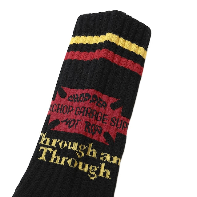 PORKCHOP GARAGE SUPPLY BAR&SHIELD SOX ポークチョップガレージサプライ バー&シールド ソックス