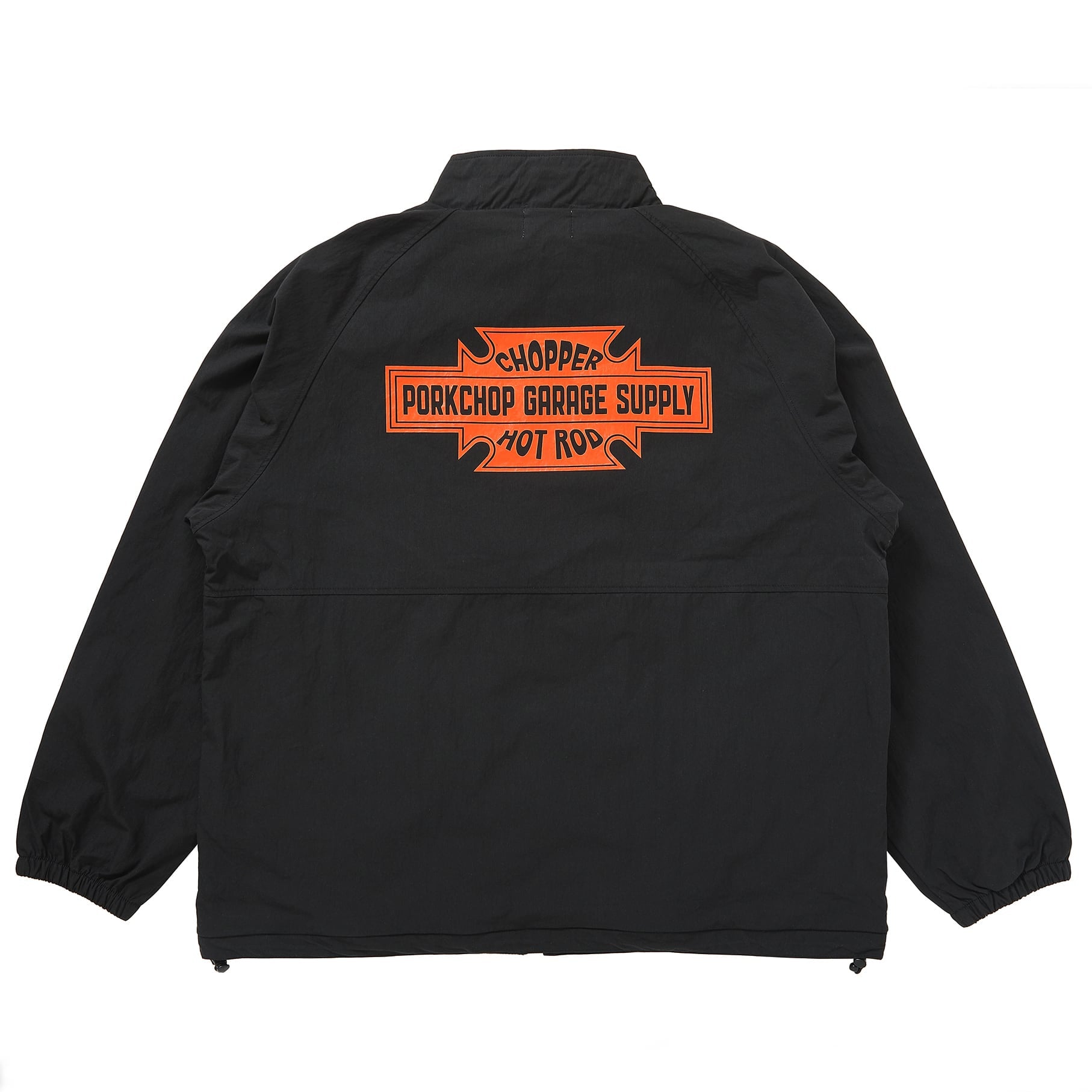 ポークチョップ　TRACK JKT CREAM Sサイズ PORKCHOP GARAGE SUPPLY - BAR&SHIELD TRACK JKT (CREAM) / バー