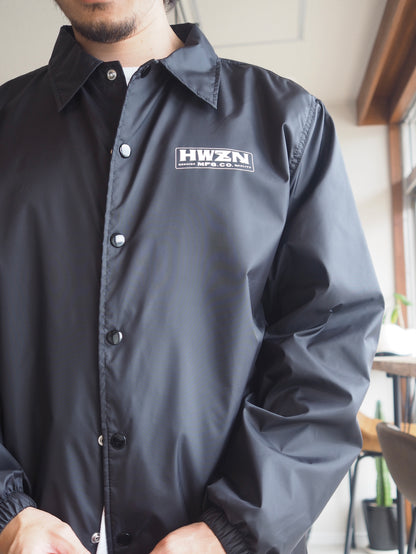 HWZN × Raffles double name coach jacket　ハウゼンｘラッフルズ　コーチジャケット