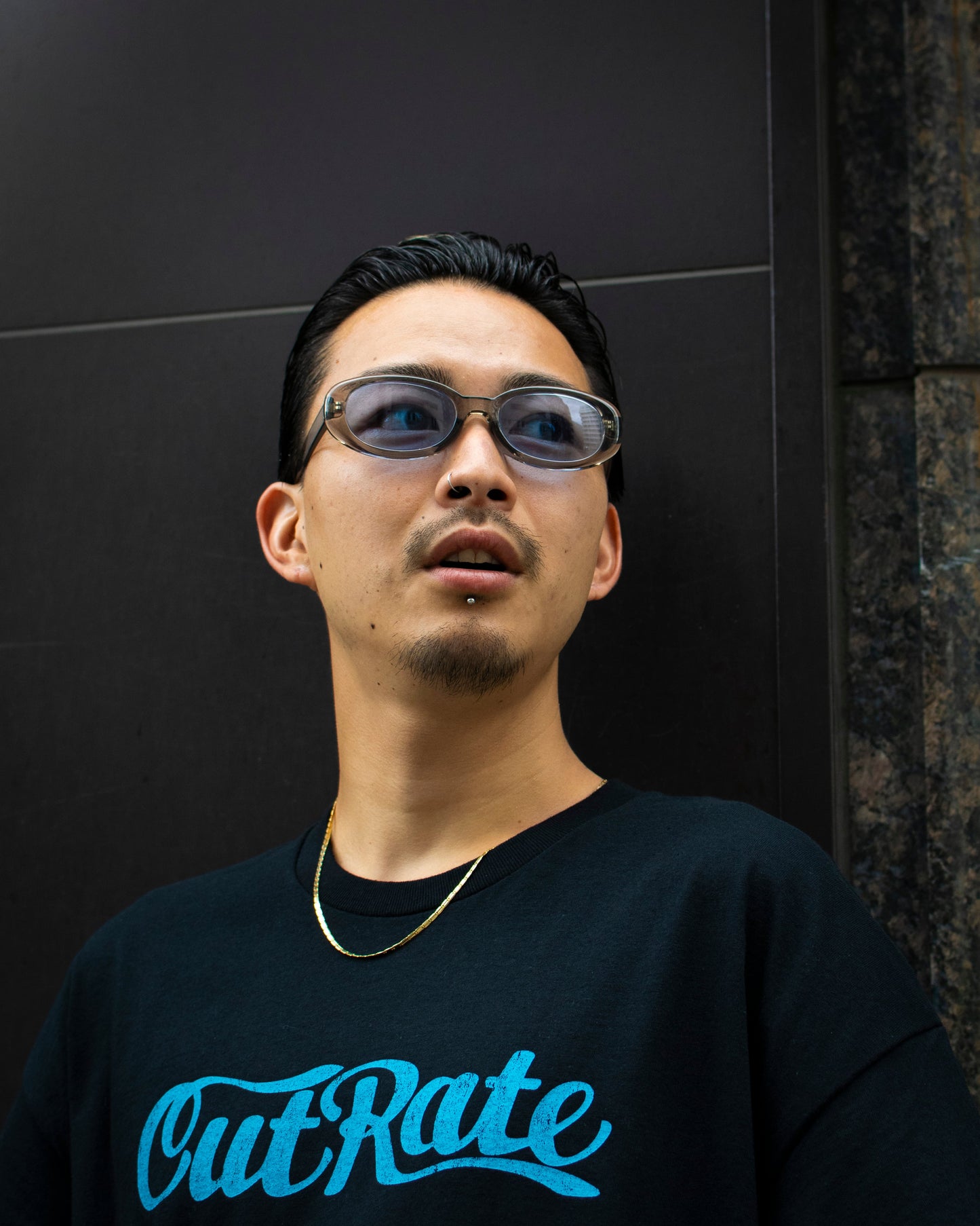 CUTRATE LOGO GLASSES　カットレイト　ロゴ　サングラス