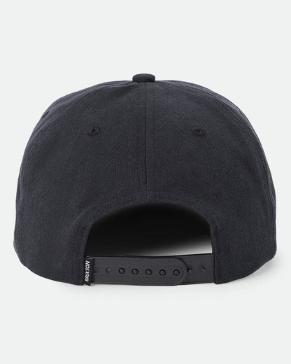 BRIXTON COVALL SNAPBACK - BLACK