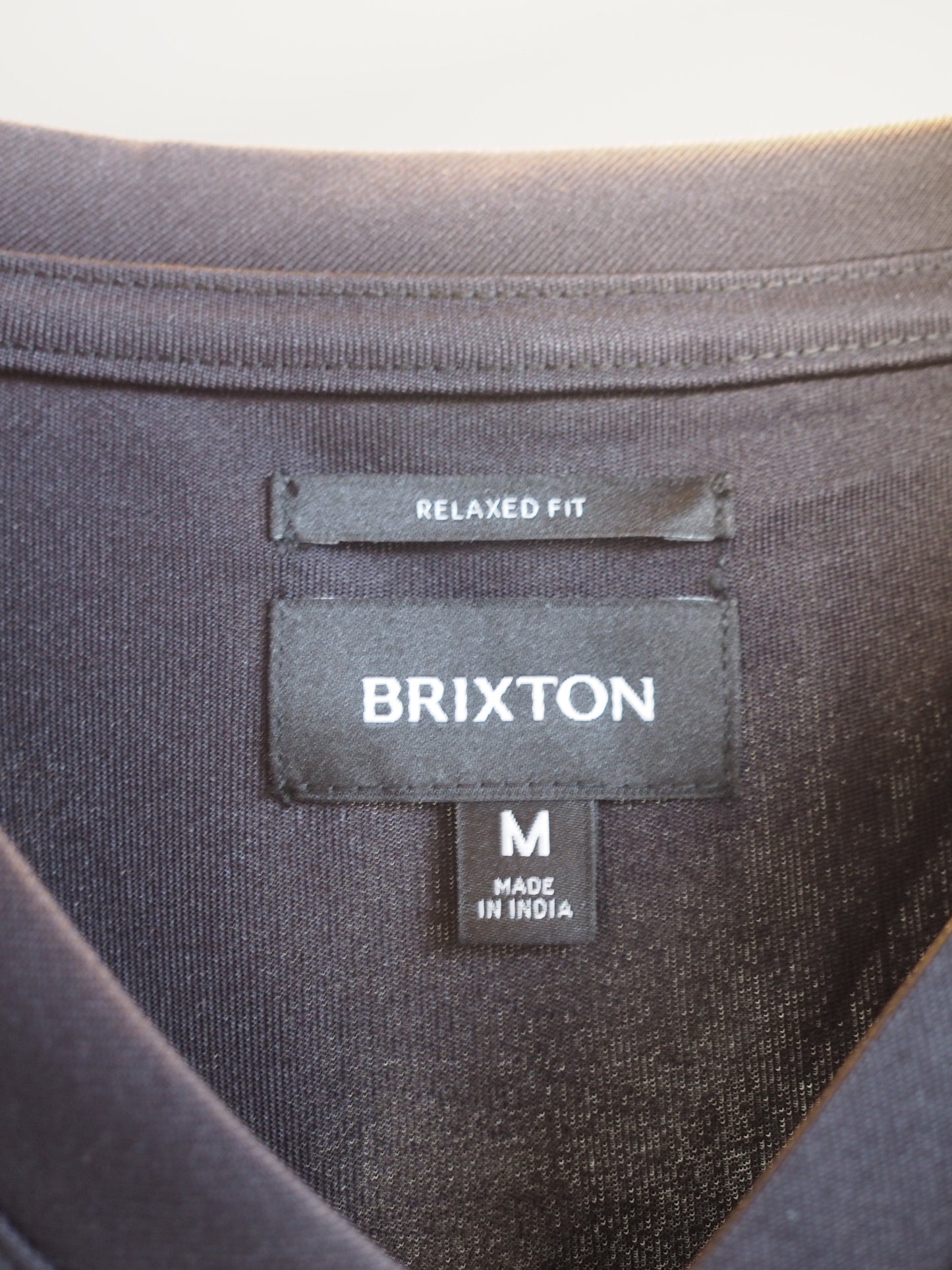 BRIXTON BAGGY MESH PRACTICE JERSEY - BLACK/WHITE CHIPPA ブリクストン バギーメッシュジャージ