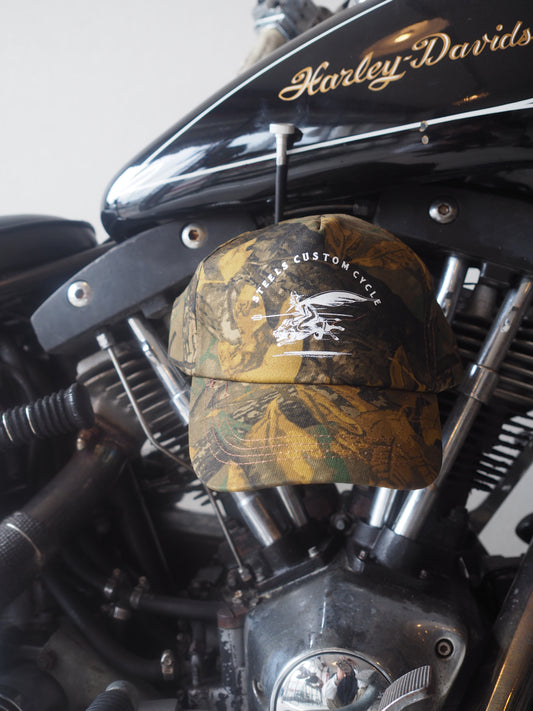 Steels devil camo cap スティールズ デビルカモキャップ