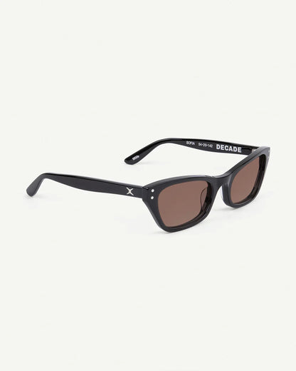DECADE eyewear SOFIA 50s GROSS BLACK / BROWN