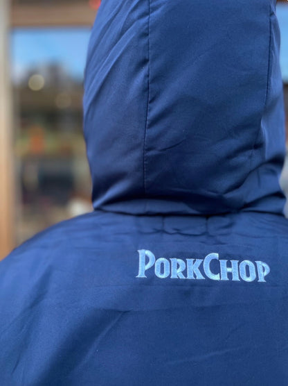 PORKCHOP GARAGE SUPPLY BURNING LOGO HOODED JKT