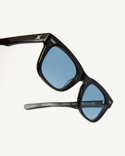 DECADE eyewear MELVIN 80s GLOSS BLACK / BLUE