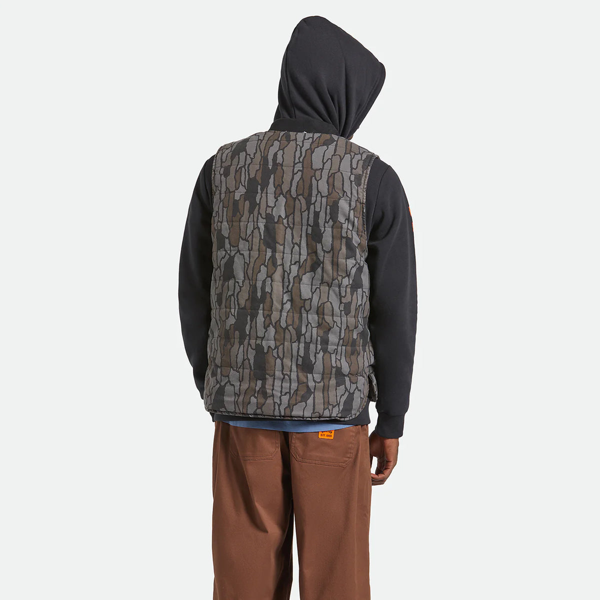 BRIXTON BUILDERS ABRAHAM REV VEST - BARK CAMO ブリクストン BRIXTON BUILDERS ABRAHAM REV VEST - BARK CAMO ブリクストン