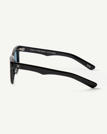 DECADE eyewear MELVIN 80s GLOSS BLACK / BLUE