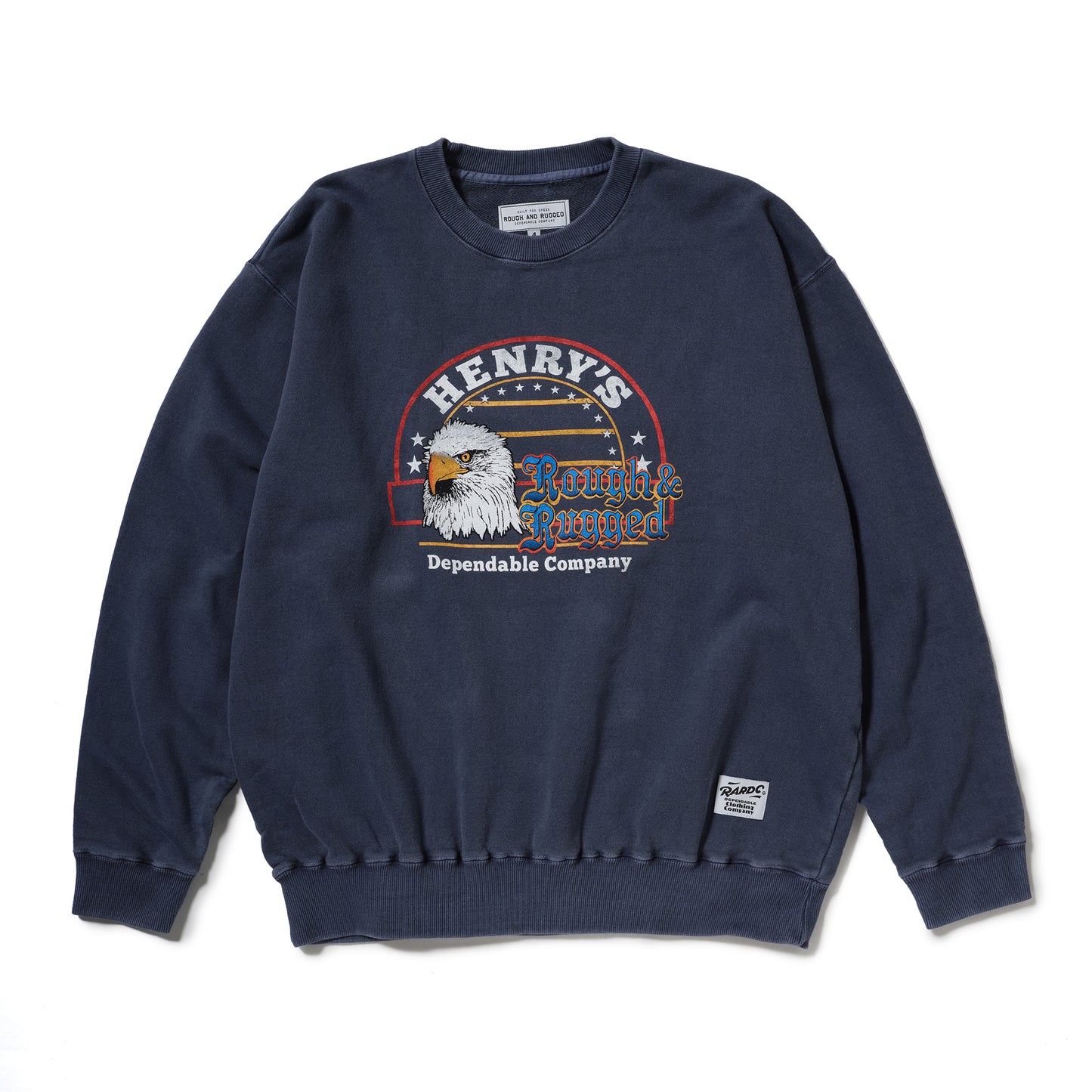 ROUGH AND RUGGED DESIGN SWEAT ラフアンドラゲッド デザインスウェット