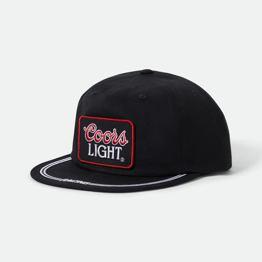BRIXTON COORS LIGHT GEAR HP SNPK - BLACK