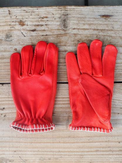 Signal Glove RED / white lace