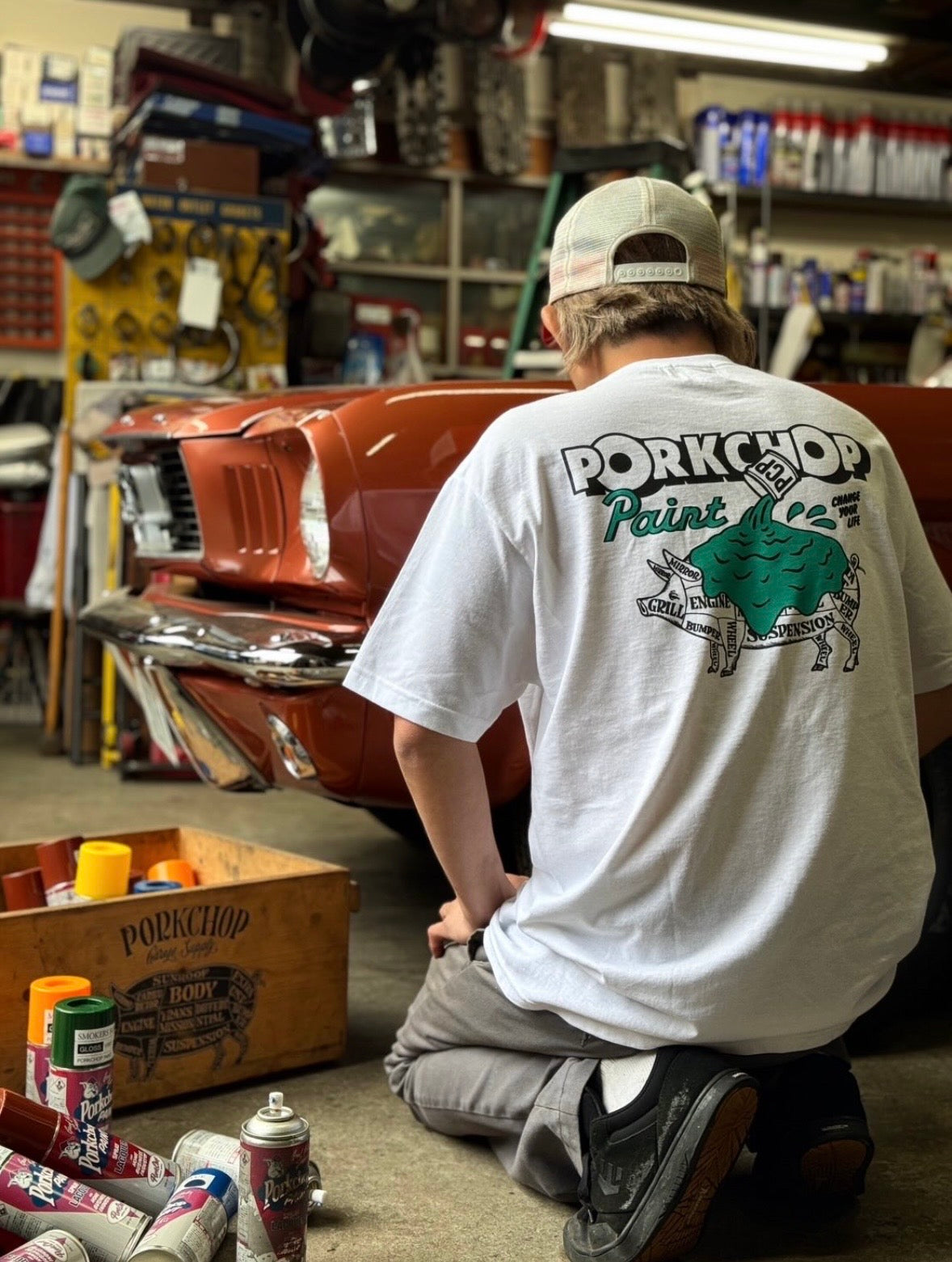 はたやあらさん専用　PORKCHOP GARAGE SUPPLY XL PORKCHOP GARAGE SUPPLY PCP PORK TEE ポークチョップガレージサプライ