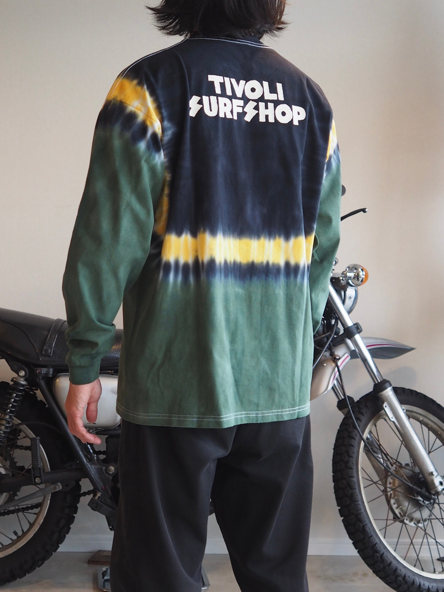 Psicom tivoLi surf shop TIE DEY LONG TEE サイコム チボリサーフ