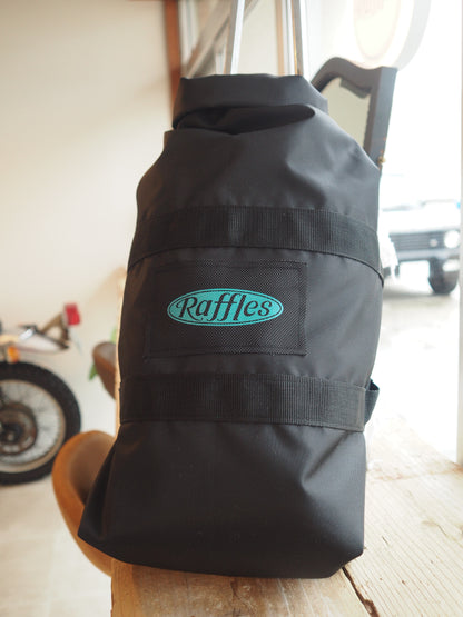 受注生産　Raffles original sissy bar bag  防水使用　※ 注文から2〜3週間程度頂きます。　ラッフルズオリジナルシーシーバーバッグ
