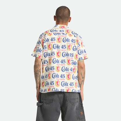 BRIXTON Colt45 x brixton S/S WVN - MULTI ブリクストン コルト45 ショートスリーブシャツ