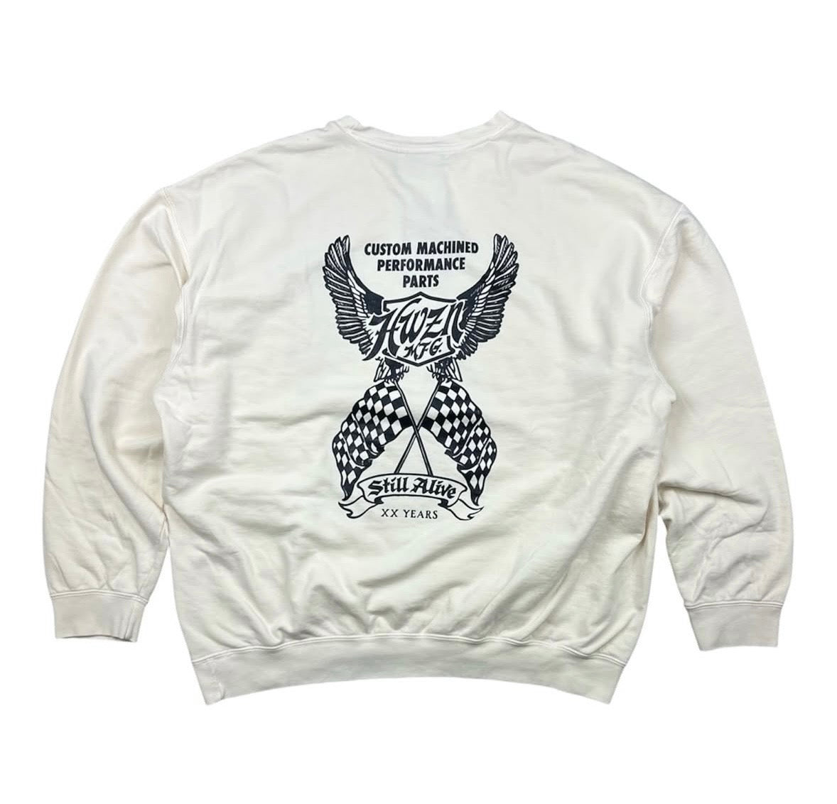 HWZN.MFG.CO. “XX YEARS LIGHT WEIGHT SWEAT SHIRTS" ハウゼン スウェット