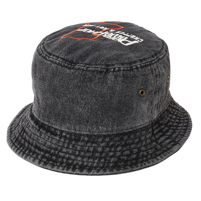 PORKCHOP GARAGE SUPPLY P POWER DENIM BUCKET HAT