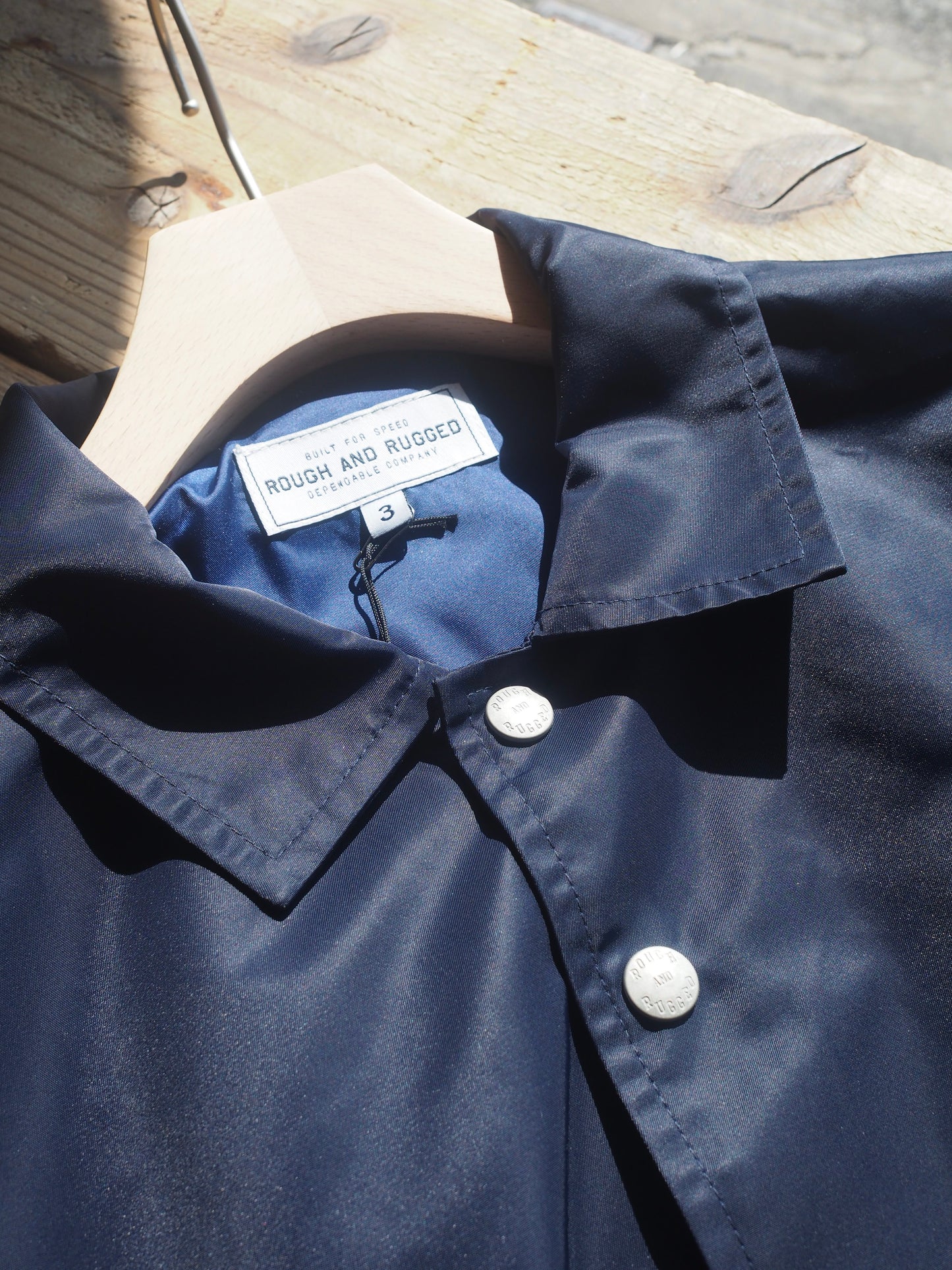 ROUGH AND RUGGED VISION ラフアンドラゲッド ビジョン MA-１ ウィンドブレーカー MIX コーチジャケット