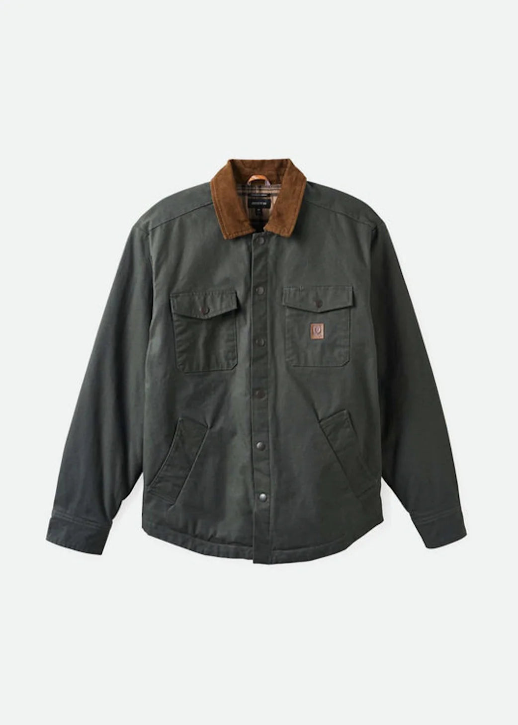 BRIXTON BUILDERS DURHAM JKT-WASHED BLACK　ブリクストン　ビルダーズダラムジャケット