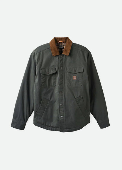 BRIXTON BUILDERS DURHAM JKT-WASHED BLACK　ブリクストン　ビルダーズダラムジャケット