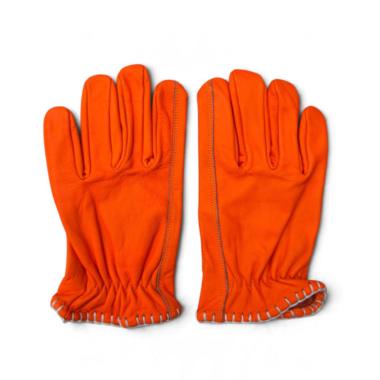 Signal Glove ORANGE / white lace
