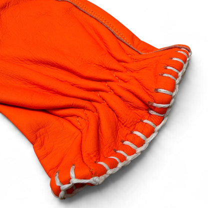 Signal Glove ORANGE / white lace
