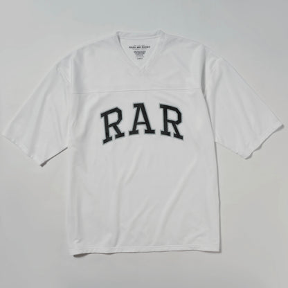 ROUGH AND RUGGED TRONT　ラフアンドラゲッド　トロント　メッシュTシャツ　フットボールシャツ