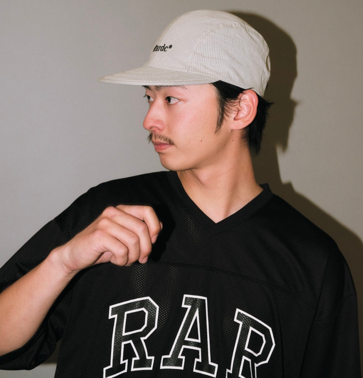 ROUGH AND RUGGED TRONT　ラフアンドラゲッド　トロント　メッシュTシャツ　フットボールシャツ