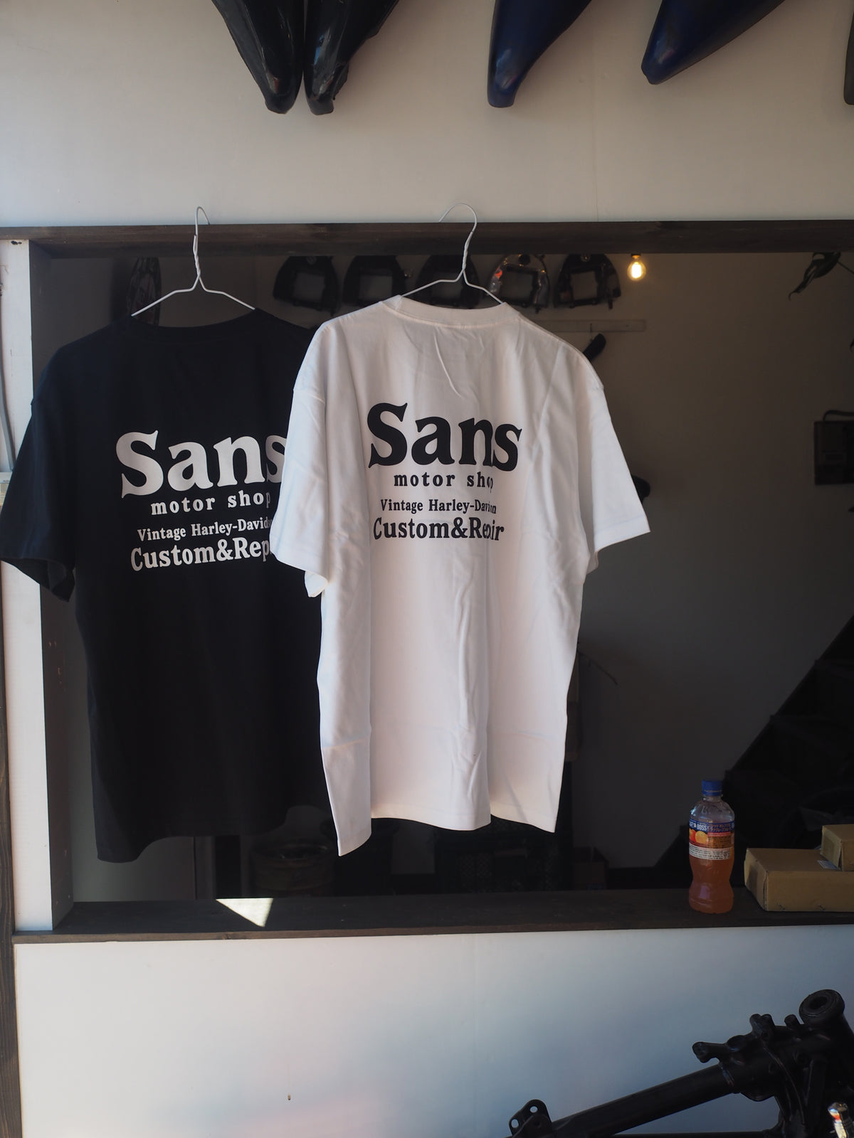 Sans motor shop original logo short sleeve TEE